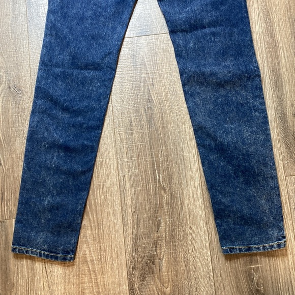 COOGI embroidered gold cross rhinestone jeans, size 7/8 - Picture 10 of 13